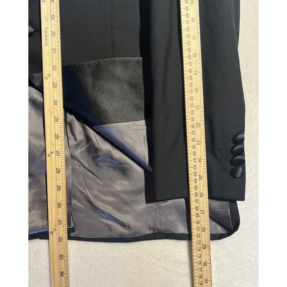 Stafford Tuxedo Jacket 40L Mens Black Suit Coat Jacket Only - Picture 13 of 14